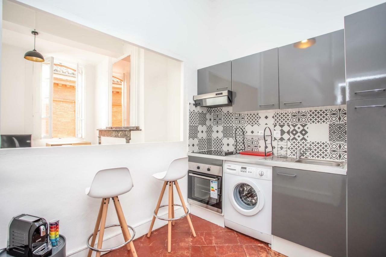 Appartement 6 - Standing Et Lumineux - Carmes, Toulouse Luaran gambar